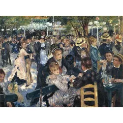 Puzzle Ricordi Baile en el Moulin de la Galette (Renoir) de 1000 piezas 2801N16061