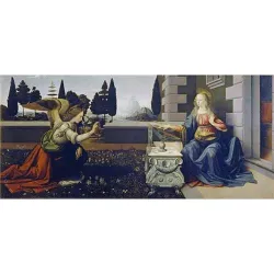 Puzzle Ricordi Anunciación (Leonardo DA VINCI) Panorama de 2000 piezas 3002N00002