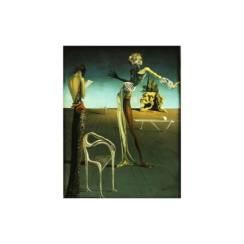 Puzzle Ricordi Mujer con cabeza de flores, Dalí de 1000 piezas 2801N09591G