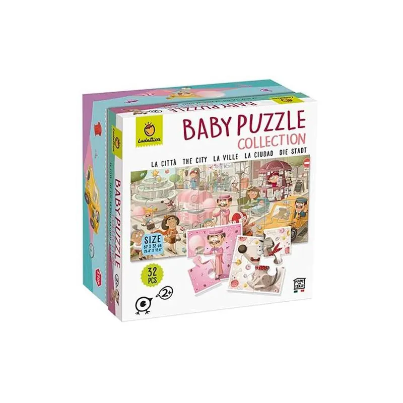 Puzzle Ludattica Baby puzzle collection 32 piezas La ciudad 69282261