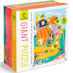Puzzle Ludattica Giant puzzle 48 piezas El barco pirata 69274877