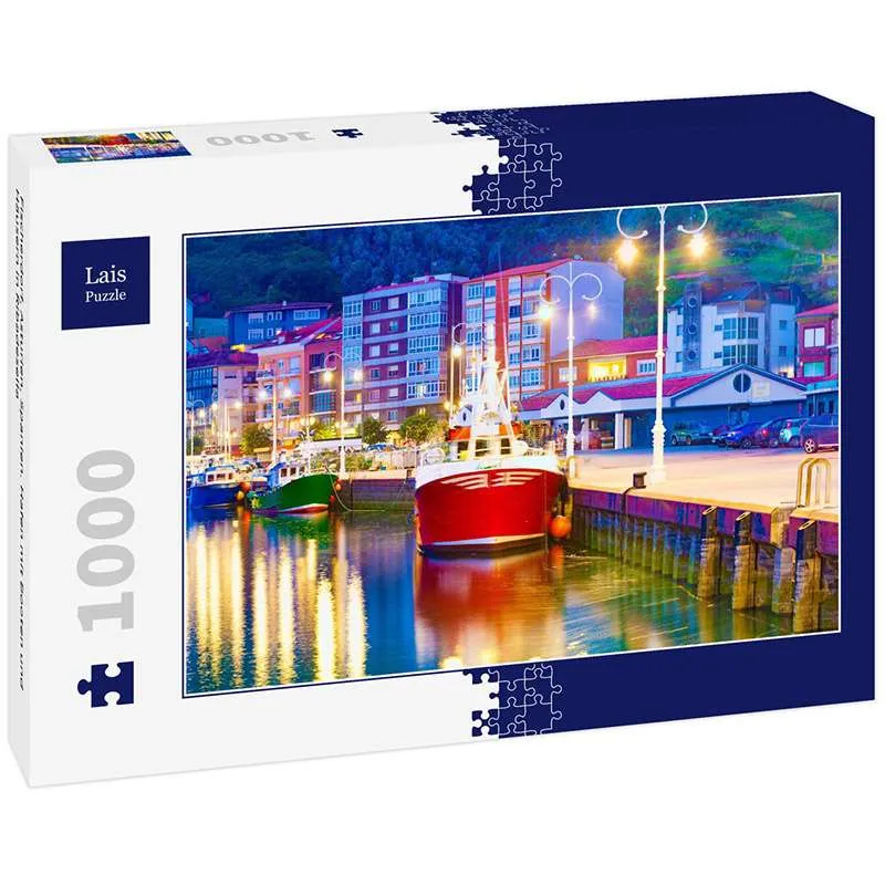 Lais Puzzle 1000 piezas Puerto de Rivadesella, Asturias