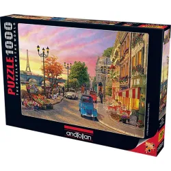 Puzzle Anatolian de 1000 piezas Seine Sunset Paris 1004