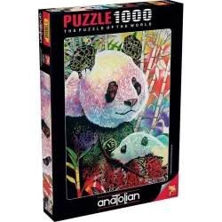 Puzzle Anatolian de 1000 piezas Panda arco iris 1099