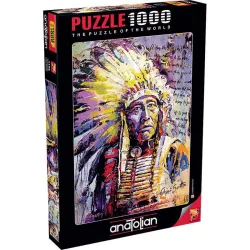 Puzzle Anatolian de 1000 piezas Jefe indio de Seatle 1104