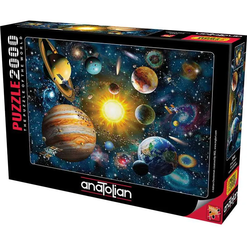 Puzzle Anatolian de 2000 piezas Sistema solar 3946