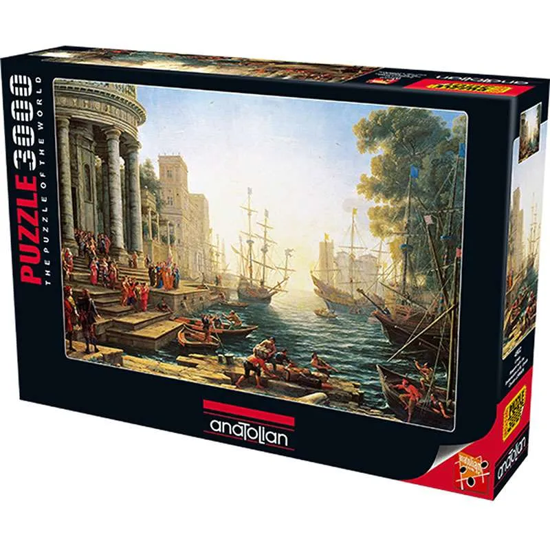 Puzzle Anatolian de 3000 piezas Puerto con el embarque de Santa Úrsula 4902