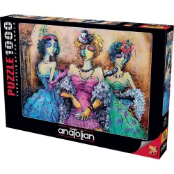 Puzzle Anatolian de 1000 piezas Fiesta de señoritas 1041