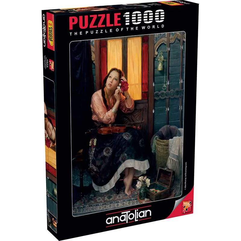 Puzzle Anatolian de 1000 piezas Crimson Rose 1072