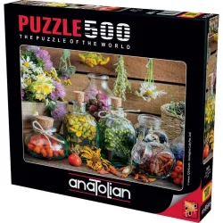 Puzzle Anatolian de 500 piezas Terapia de hiervas 3621