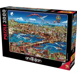Puzzle Anatolian de 3000 piezas Estambul en 1895 4921