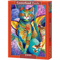 Puzzle Castorland Fiesta felina de 1500 piezas 151448