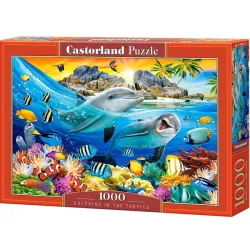Puzzle Castorland Delfines en los trópicos de 1000 piezas C-104611
