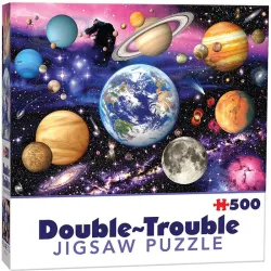 Puzzle Cheatwell Planetas de 500 piezas DOUBLE TROUBLE