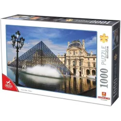 Puzzle Deico El Louvre, Paris de 1000 piezas 75772