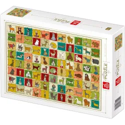 Puzzle Deico Collage de perros de 1000 piezas 77141