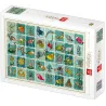 Puzzle Deico Collage mundo acuático de 1000 piezas 77165