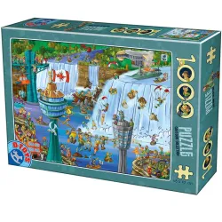 Puzzle DToys Cataratas del Niágara de 1000 piezas 75932
