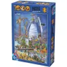 Puzzle DToys Torre Al Arab de 1000 piezas 74690