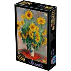 Puzzle DToys Ramo de girasoles de 1000 piezas 75864