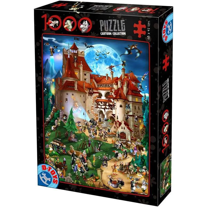 Puzzle DToys Fiesta de vampiros de 1000 piezas 70852