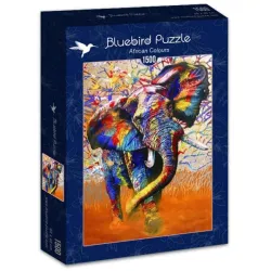 Bluebird Puzzle Colores africanos de 1500 piezas 70101