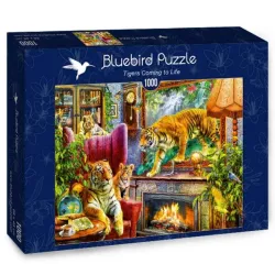 Bluebird Puzzle Tigres volviendo a la vida de 1000 piezas 70310-P