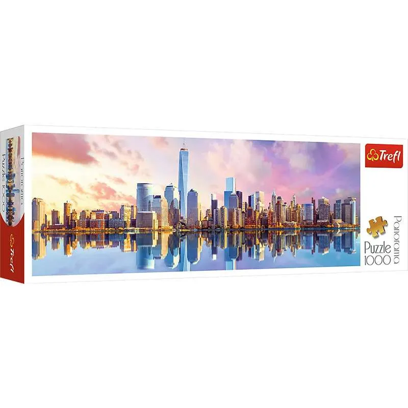 Puzzle Trefl 1000 piezas panorama Manhattan, Nueva York 29033