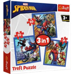 Puzzle Trefl 20, 36, 50 piezas Spiderman 34841