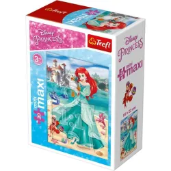 Puzzle Trefl mini maxi 20 piezas Disney Princess, Ariel 21016