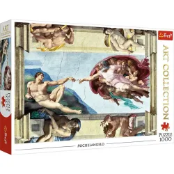 Puzzle Trefl 1000 piezas La Creación de Adán, Michelangelo 10590