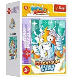 Puzzle Trefl mini maxi 20 piezas Super Zings Kid Kazoom 21096