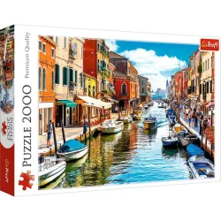 Puzzle Trefl 2000 piezas Isla de Murano, Venecia 27110