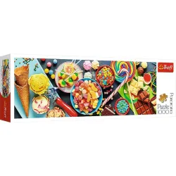 Puzzle Trefl 1000 piezas panorama Dulces delicias 29046