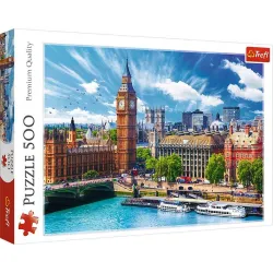 Puzzle Trefl 500 piezas Dia soleado en Londres 37329