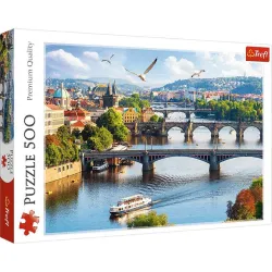 Puzzle Trefl 500 piezas Praga, Republica Checa 37382