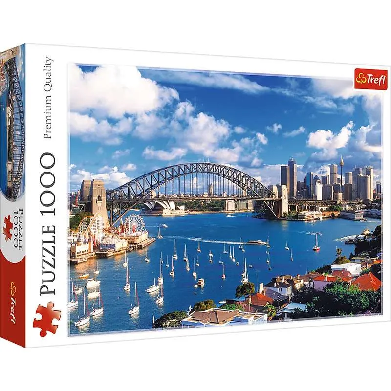 Puzzle Trefl 1000 piezas Port Jackson Sydney 10216