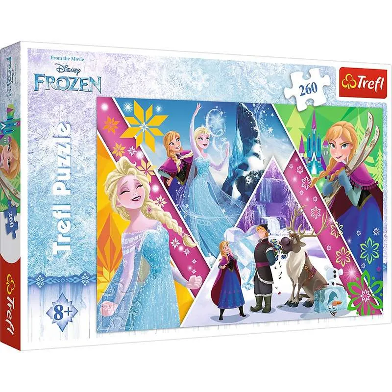Puzzle Trefl 260 piezas Princesas Disney Frozen 13238