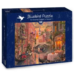 Bluebird Puzzle Un atardecer en Venecia de 1500 piezas 70115