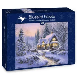 Bluebird Puzzle Manto de invierno en Wouldbie Cottage de 500 piezas 70066