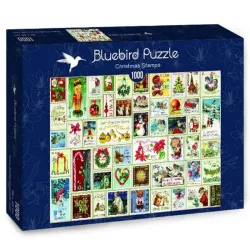 Bluebird Puzzle Sellos de Navidad de 1000 piezas 70488