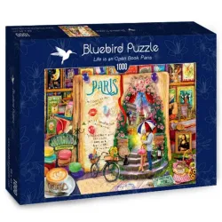 Bluebird Puzzle La vida es un libro abierto en París de 1000 piezas 70239-P