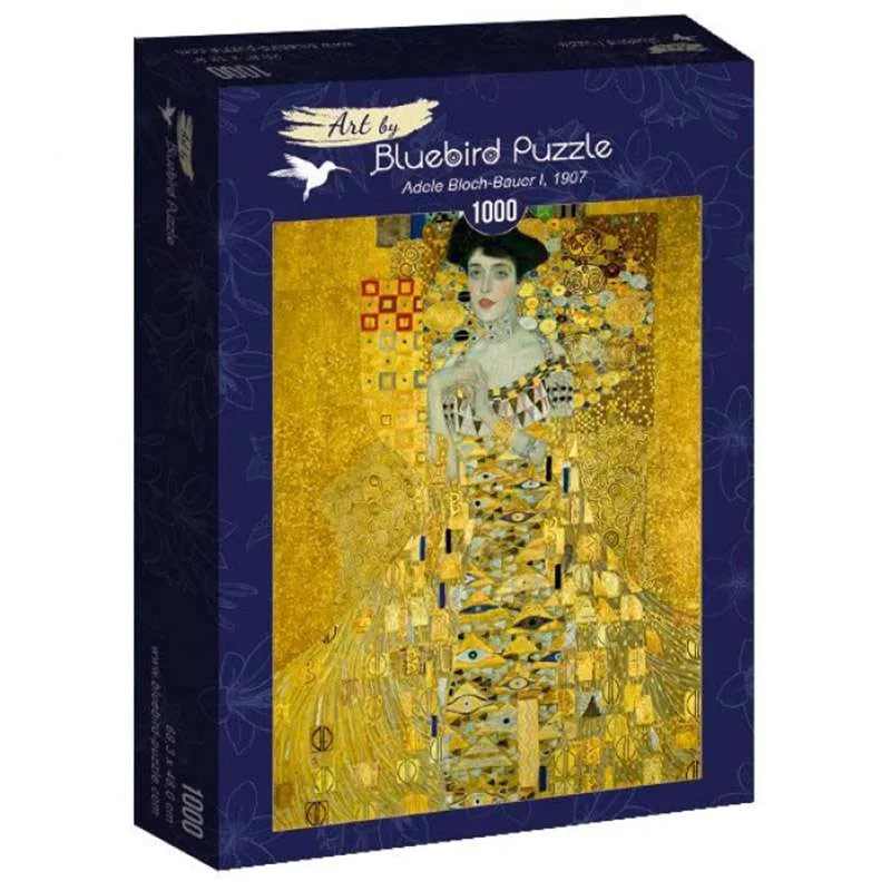 Bluebird Puzzle Adele Bloch-Bauer I La dama dorada, Klimt de 1000 piezas 60019