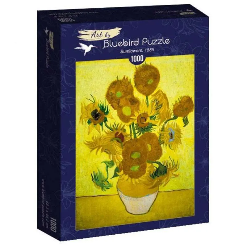 Bluebird Puzzle Los girasoles, Van Gogh de 1000 piezas 60003