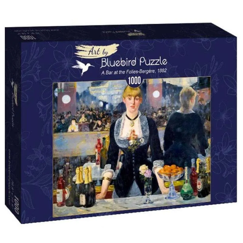 Bluebird Puzzle Bar en Folies-Bergère, Manet de 1000 piezas 60080