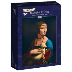 Bluebird Puzzle La Dama del armiño, Da Vinci de 1000 piezas 60012