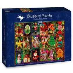 Bluebird Puzzle Adornos de navidad de 1000 piezas 70325-P