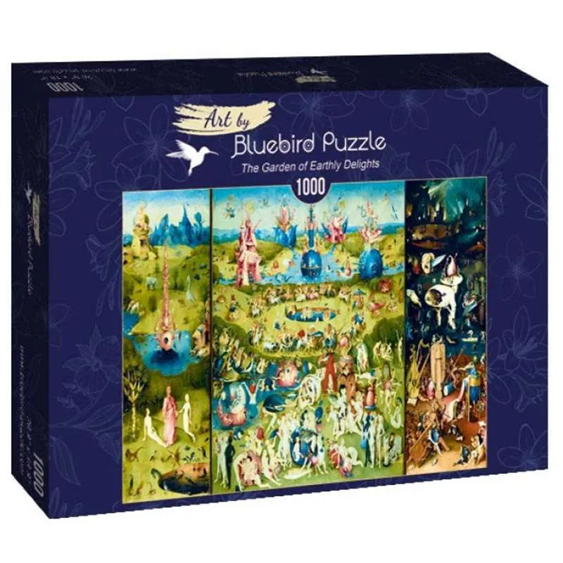 Bluebird Puzzle El Jardín de las Delicias, El Bosco de 1000 piezas 60059