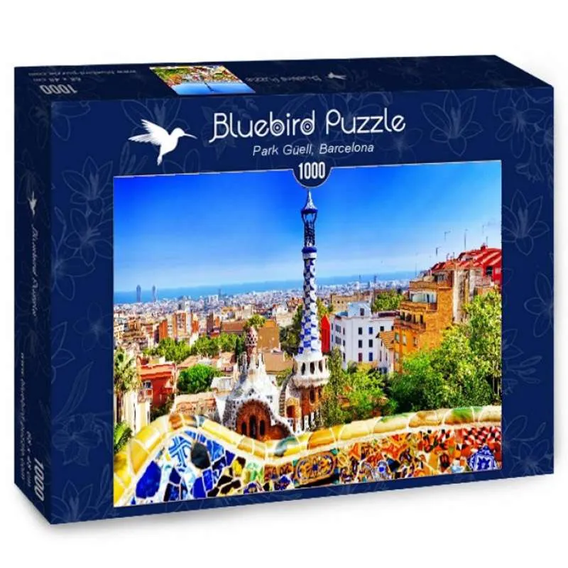 Bluebird Puzzle Park Güell, Barcelona de 1000 piezas 70273