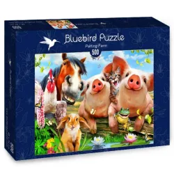 Bluebird Puzzle Granja de mascotas de 500 piezas 70285